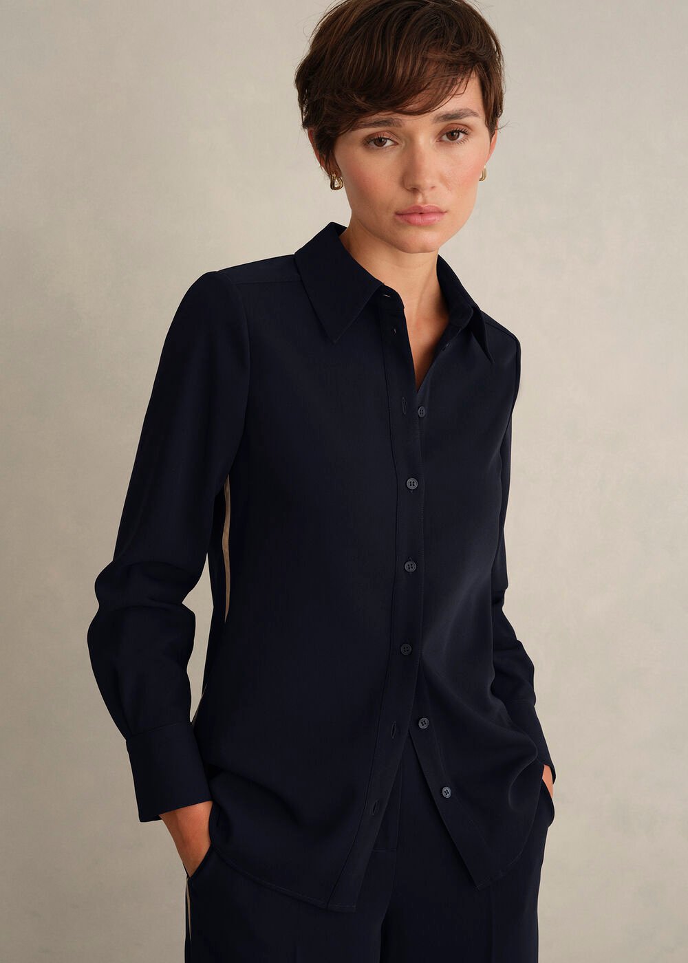 Hadley Shirt, Navy, hi-res