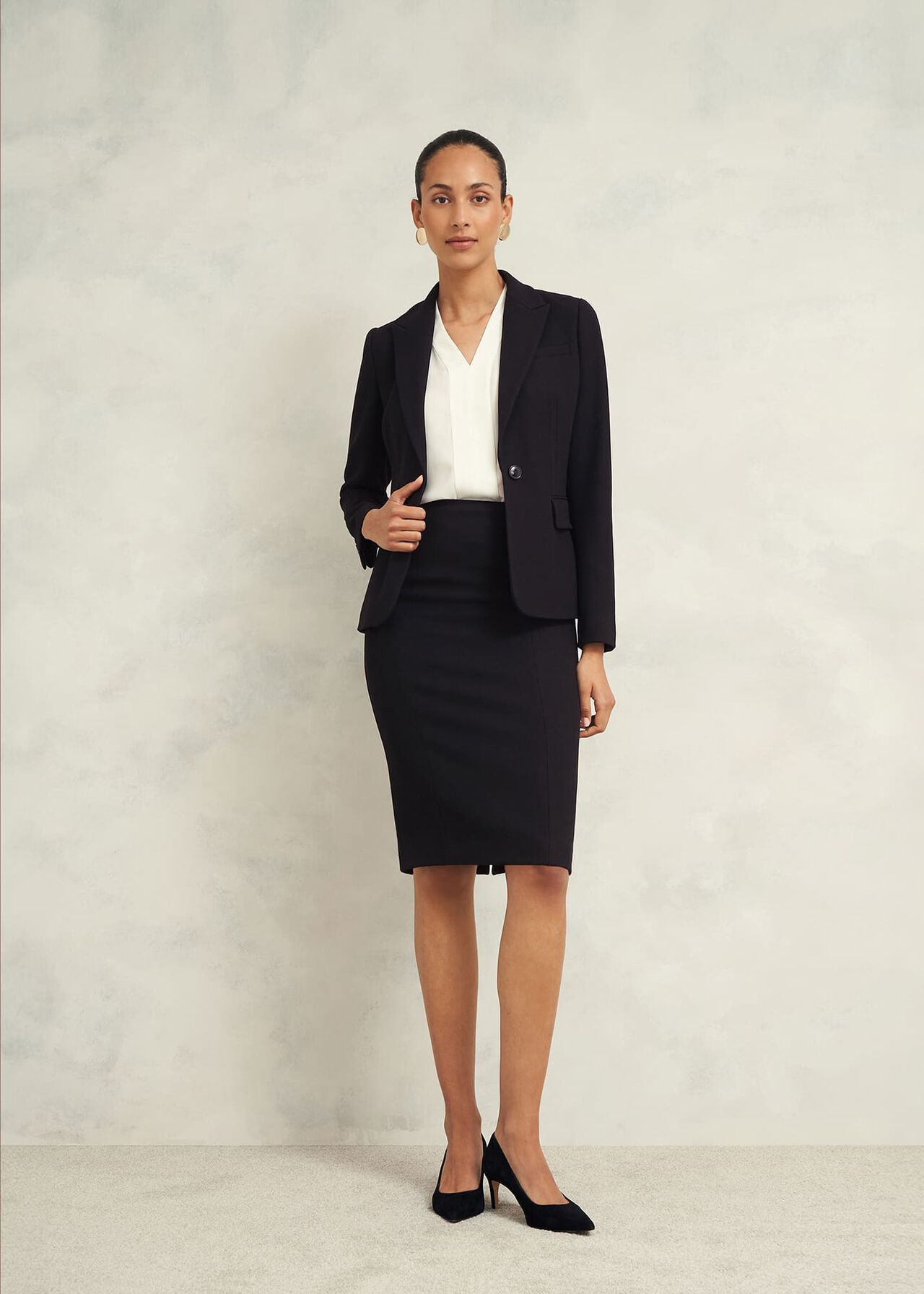 Petite Mia Skirt, Black, hi-res