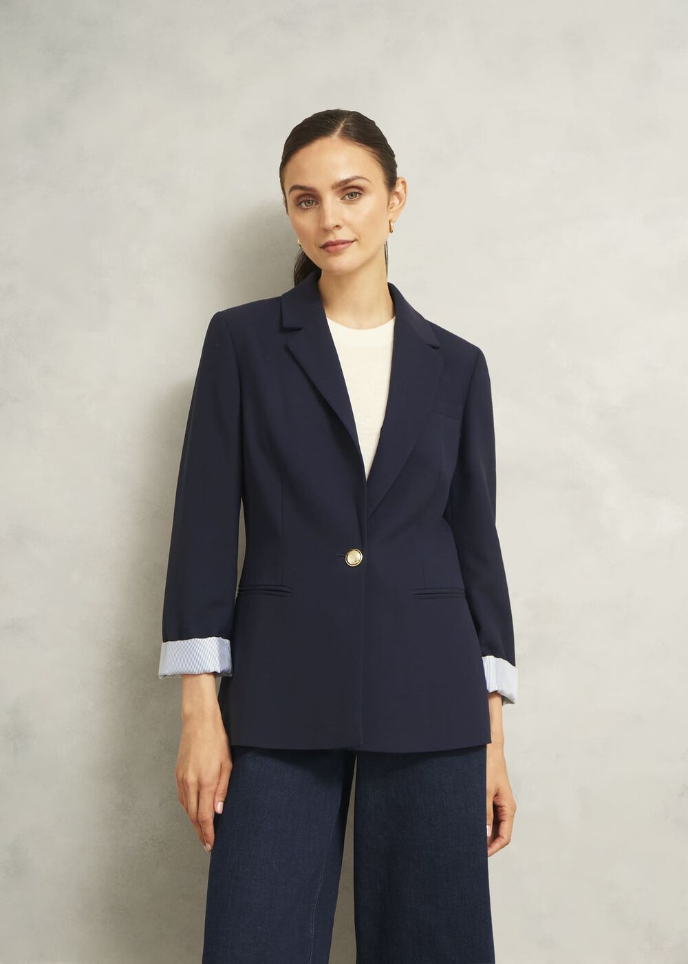 Gianna Jacket, Navy, hi-res