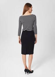 Petite Mia Skirt, Navy, hi-res
