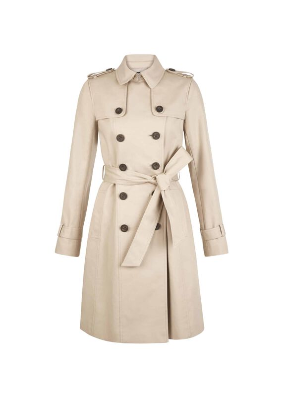 Saskia Water Resistant Trench Coat