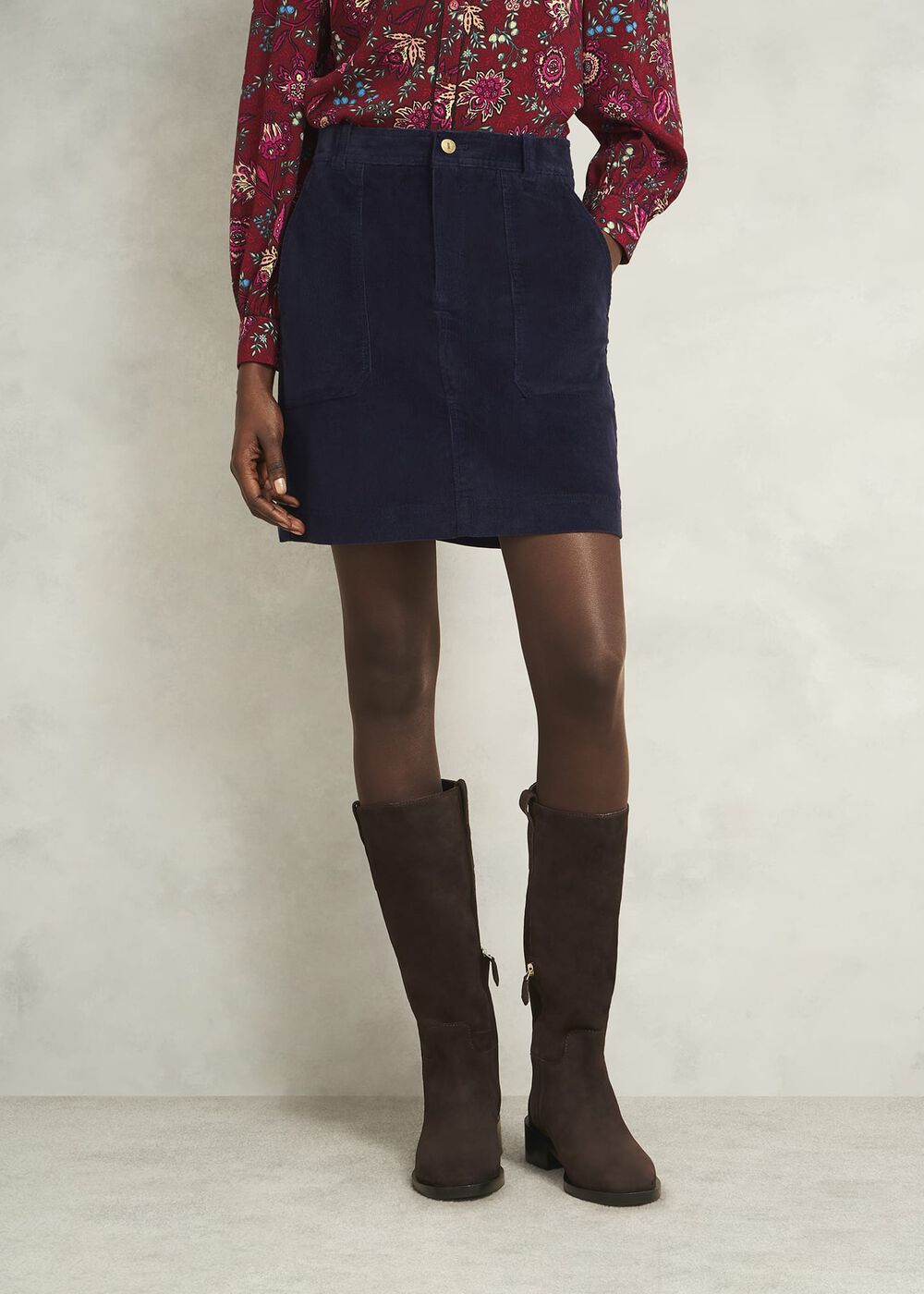 Izara Skirt, True Navy, hi-res