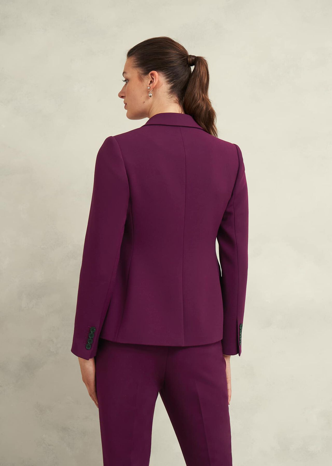 Petite Sami Jacket, Warm Plum, hi-res