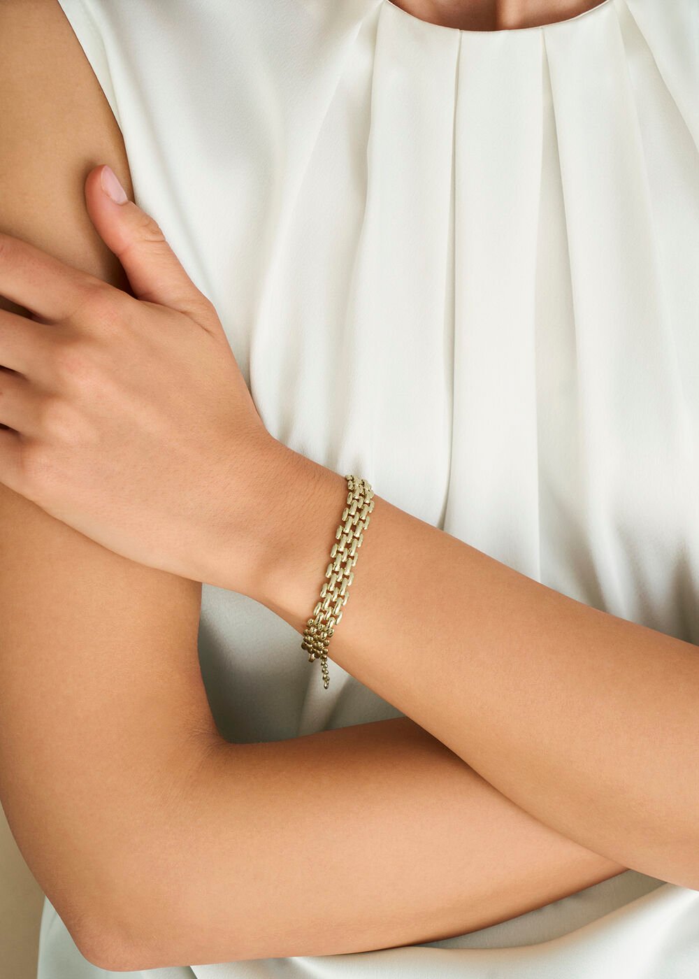 Florentina Bracelet, Gold, hi-res