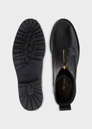 Trinity Zip Boots, Black, hi-res