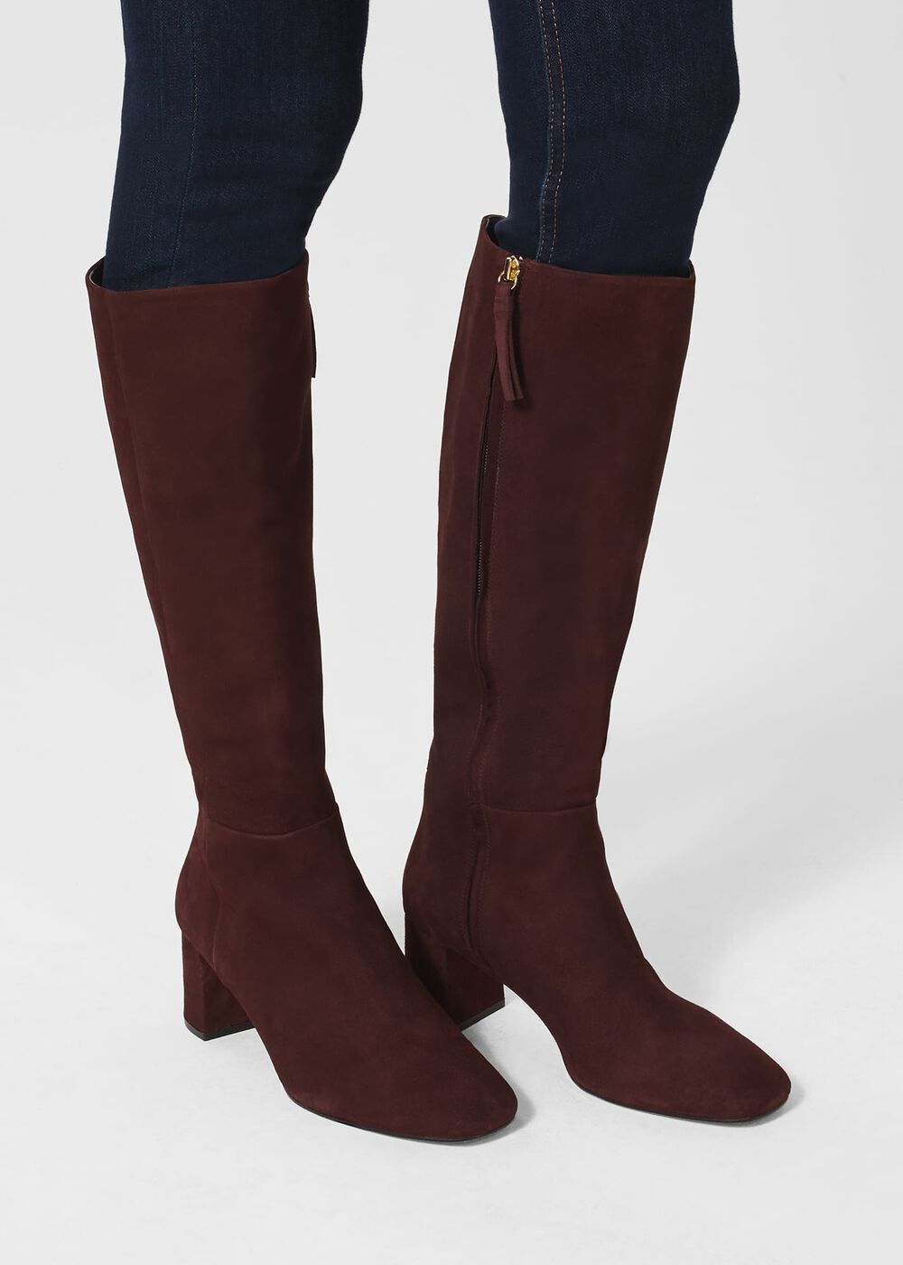 Imogen Long Boots, Aubergine, hi-res