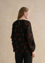 Ryton Blouse, Black Multi, hi-res