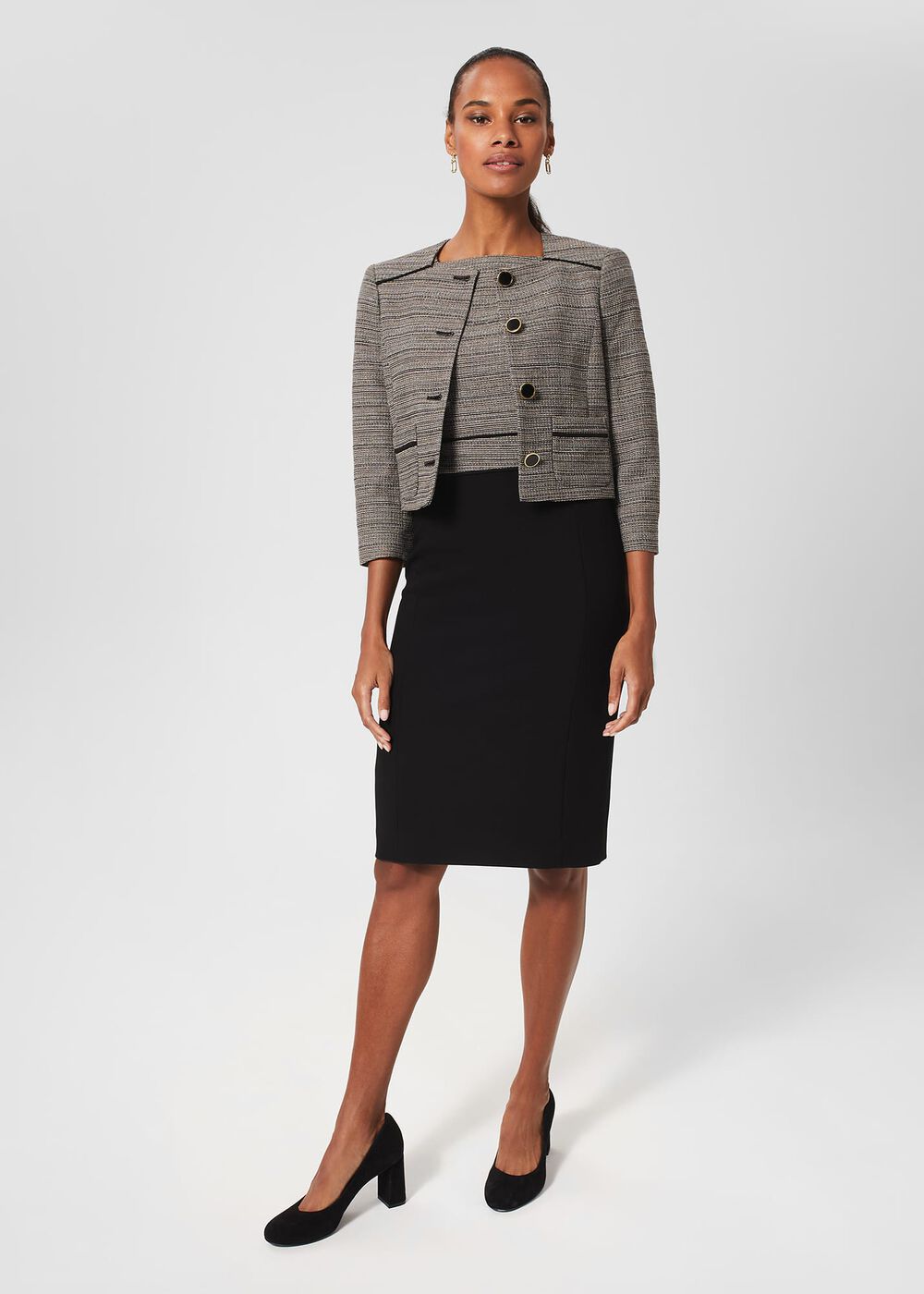 Kathy Jacket, Black Ivory, hi-res