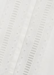 Diana Broderie Midi Dress, Ivory, hi-res