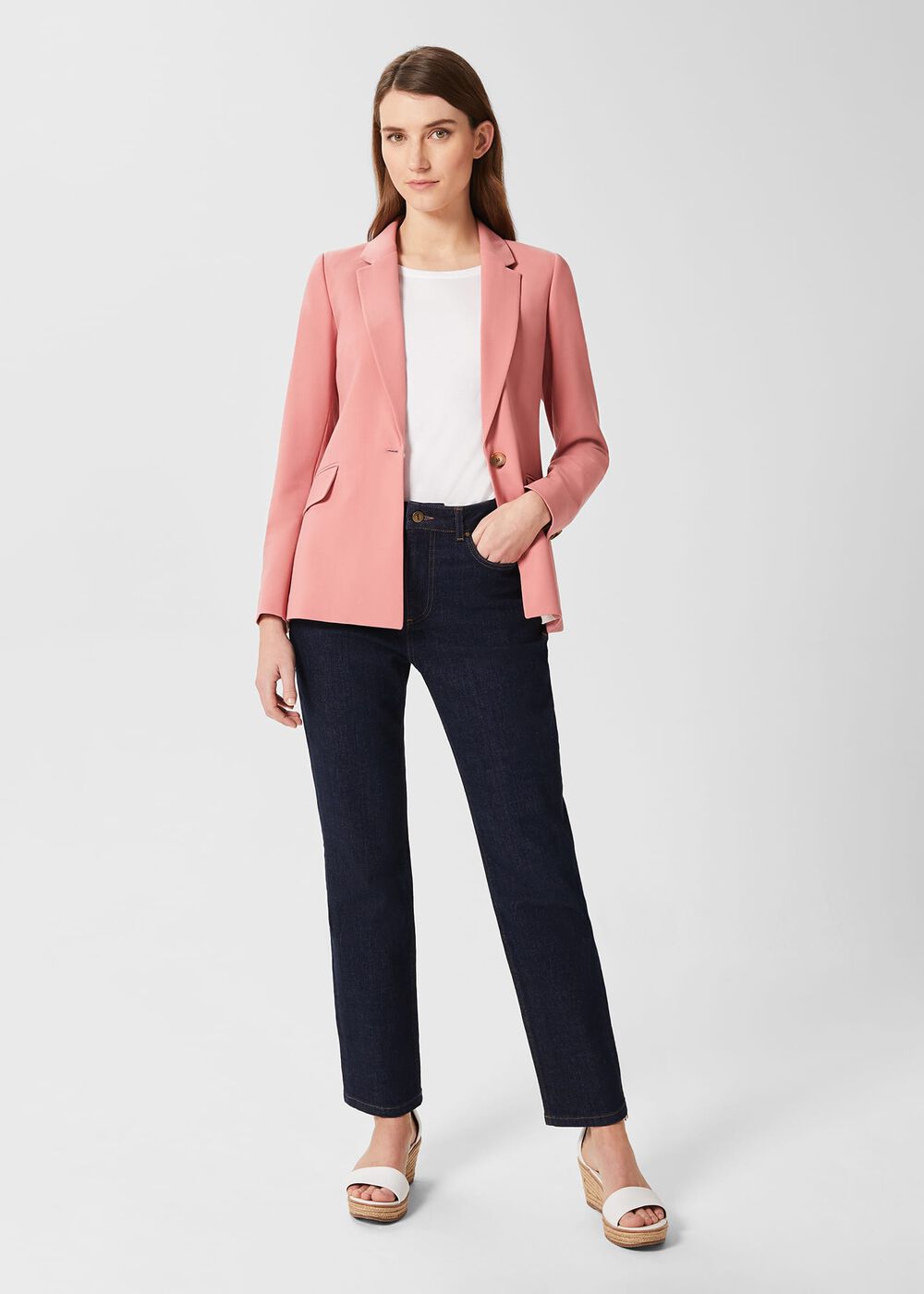 Rozi Blazer, Pink, hi-res