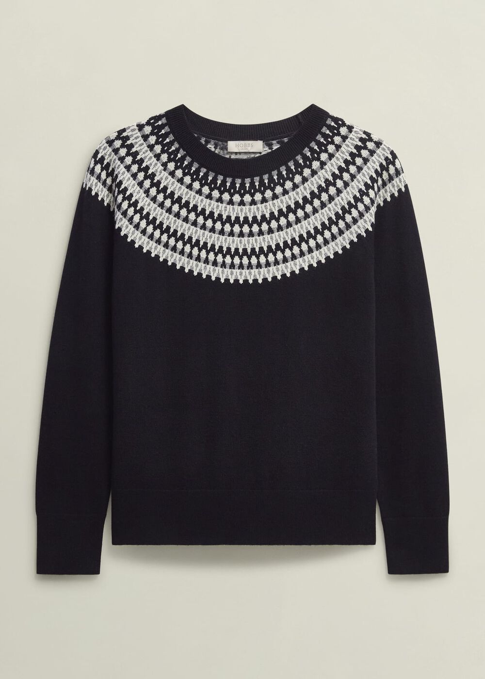 Greta Sparkle Fairisle Sweater , Navy Multi, hi-res