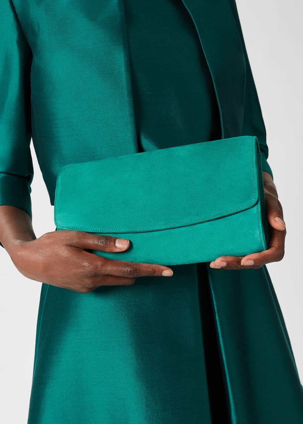 Sarah Clutch, Jewel Green, hi-res