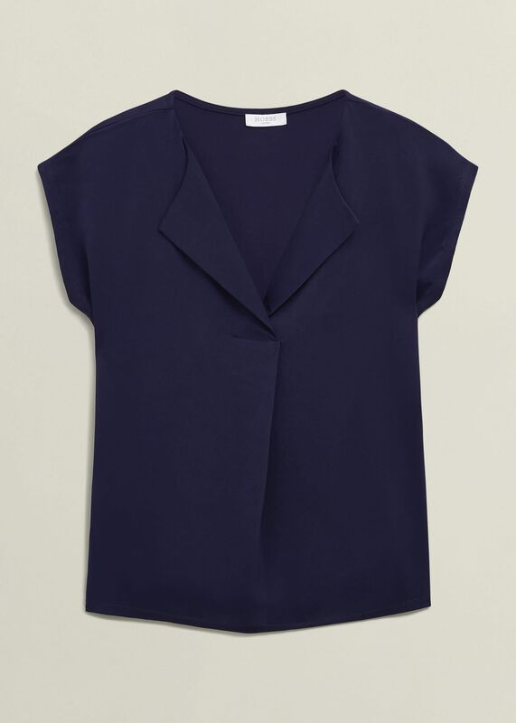 Sylvie Satin Front Top