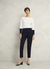 Alice Sweater, Ivory Midnight, hi-res
