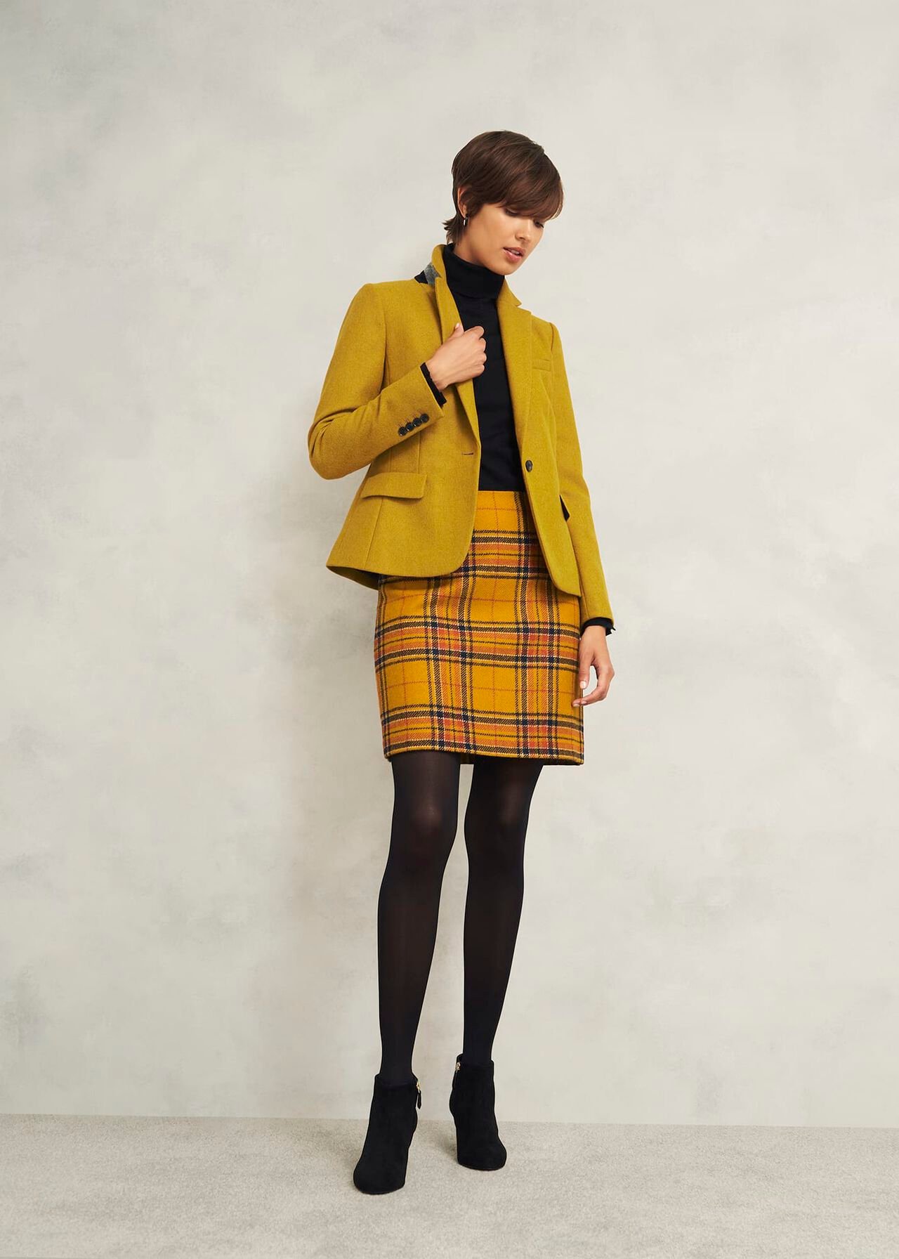 Blake Wool Jacket, Ochre, hi-res
