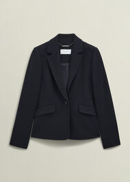 Petite Ivy Jacket, Navy, hi-res