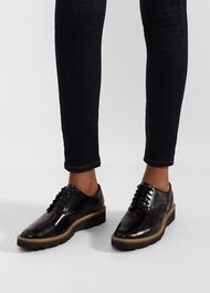 Chelsey Lace-Up, Black, hi-res