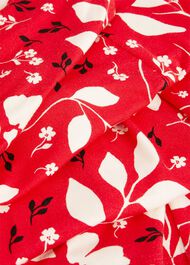 Gabi Jersey Dress, Red Multi, hi-res