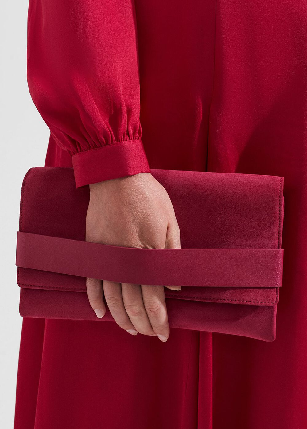 Honour Clutch, Jam Pink, hi-res