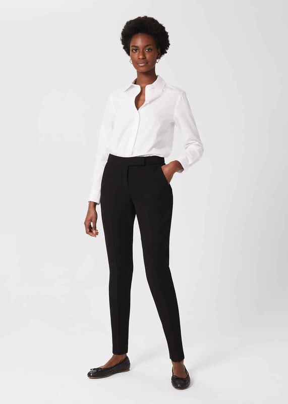 Quin Tapered Trousers With Stretch