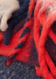 Polly Scarf, Navy, hi-res