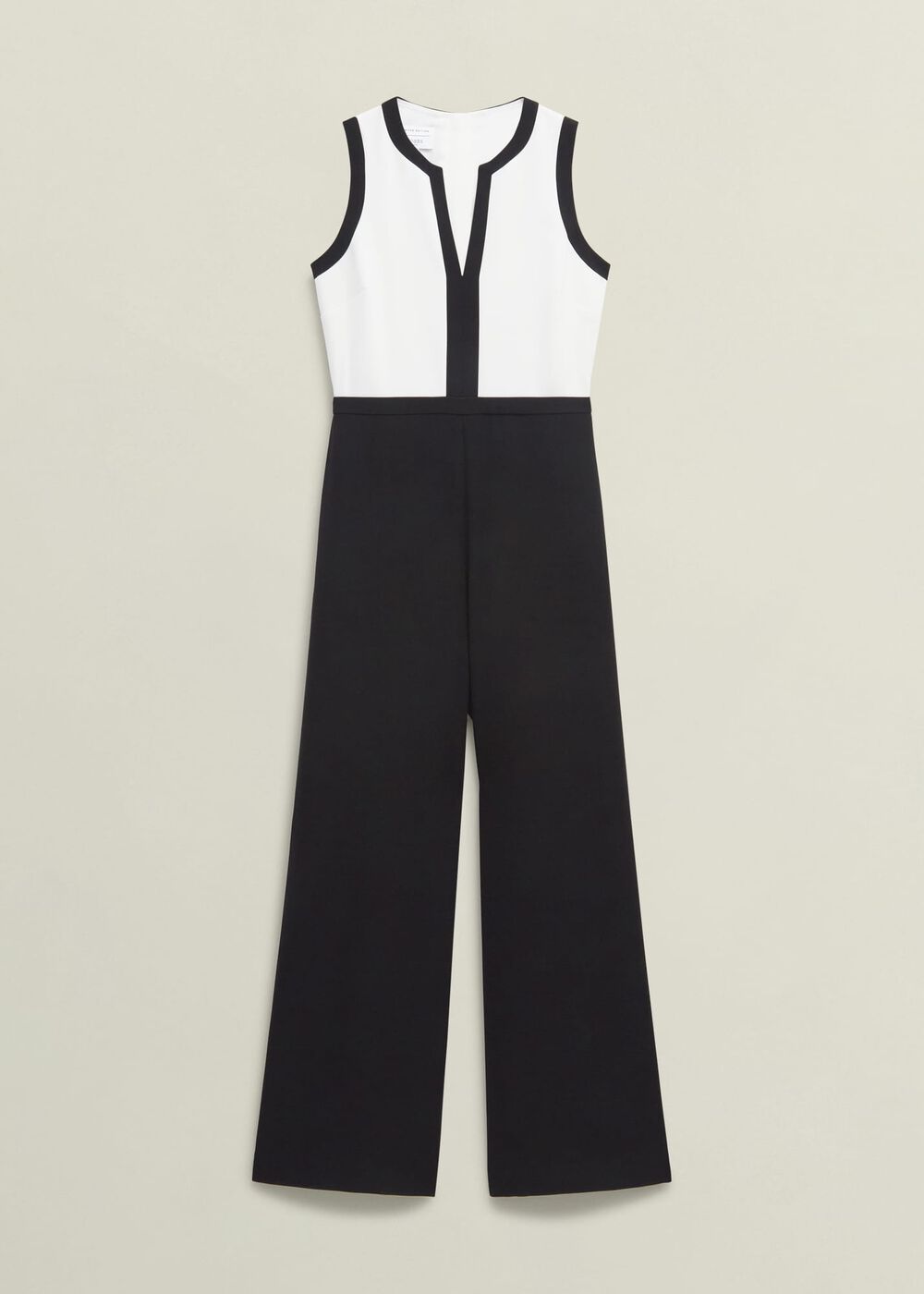 Mannington Jumpsuit, Black Ivory, hi-res