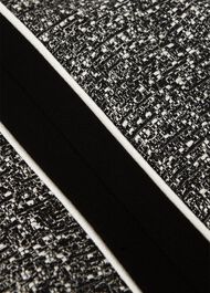 Brienna Shift Dress, Black Ivory, hi-res