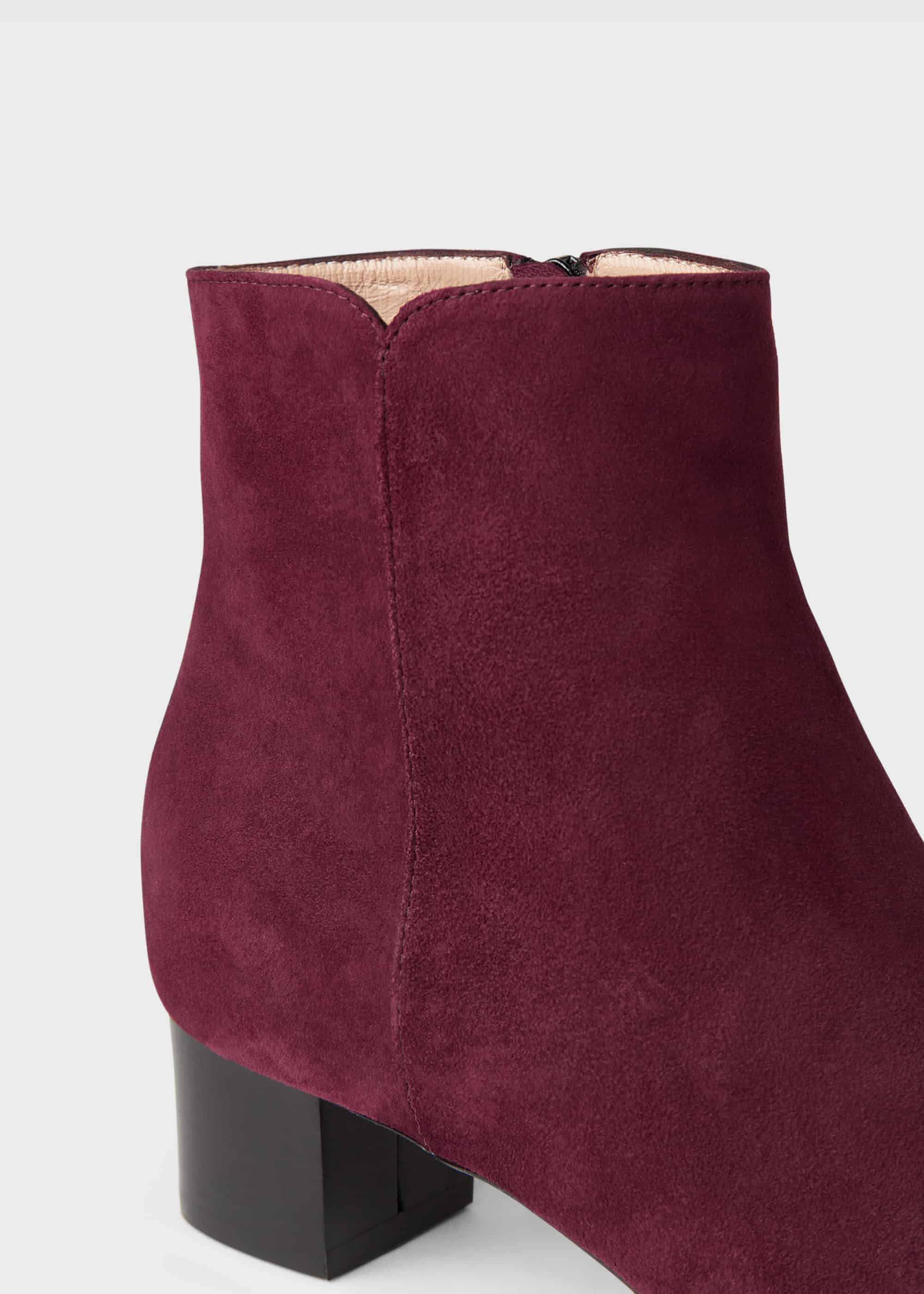 sadie ankle boots in suede