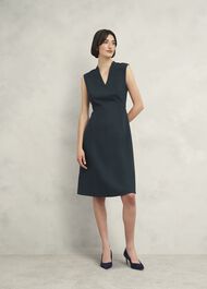 Petite Marina Dress, Evergreen, hi-res