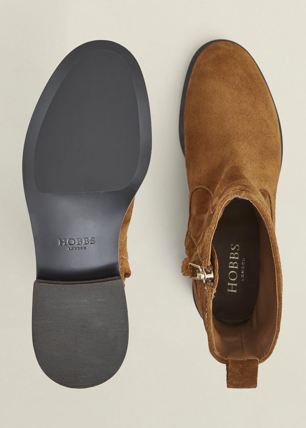Georgie Ankle Boots, Tan, hi-res