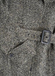 Petite Wendy Wool Blend Coat, Black Ivory, hi-res