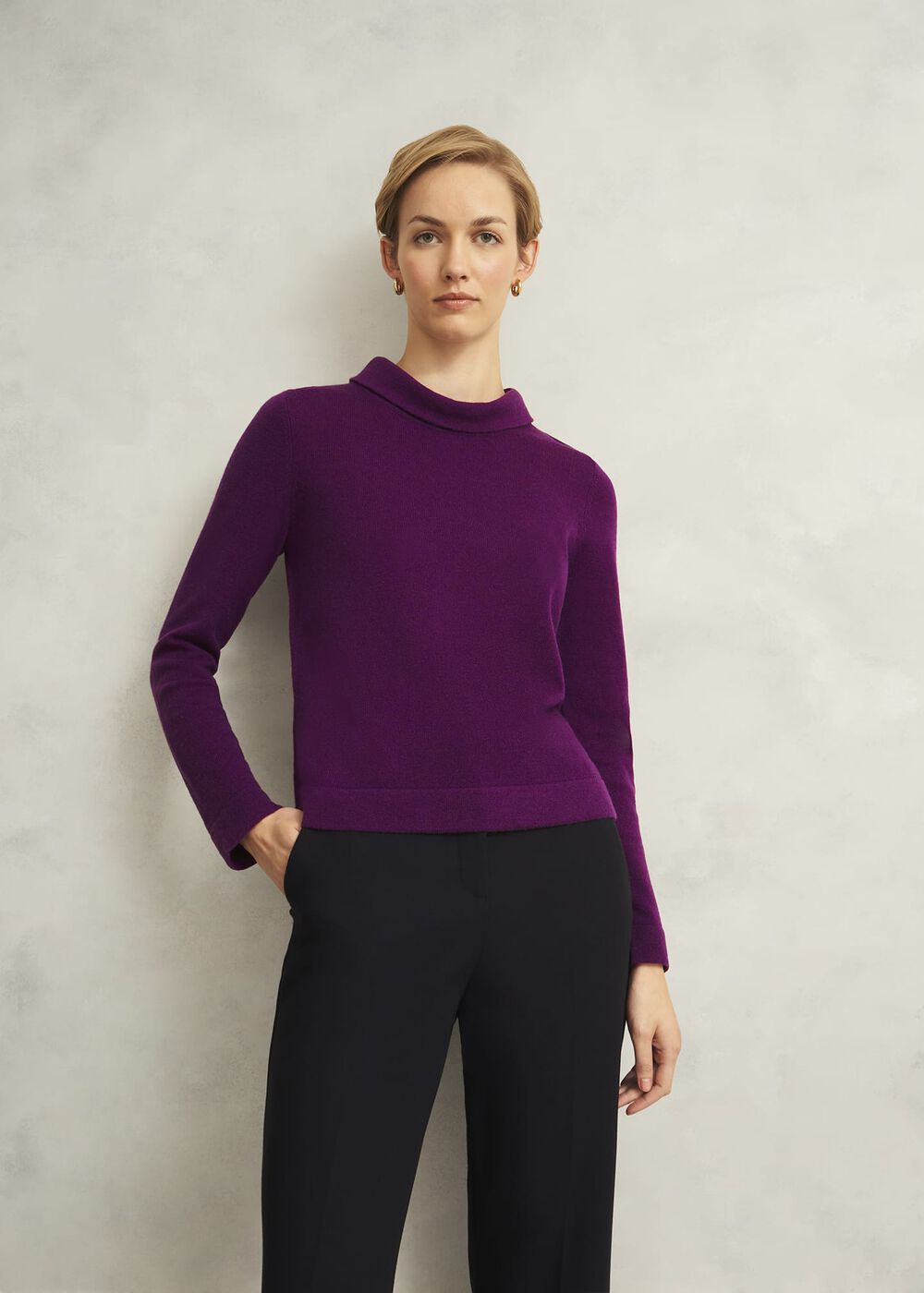 Tali Sweater, Vibrant Purple, hi-res