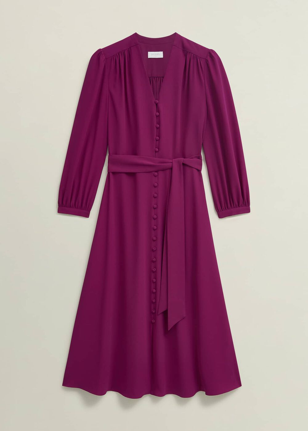 Petite Magnolia Dress, Cerise Pink, hi-res