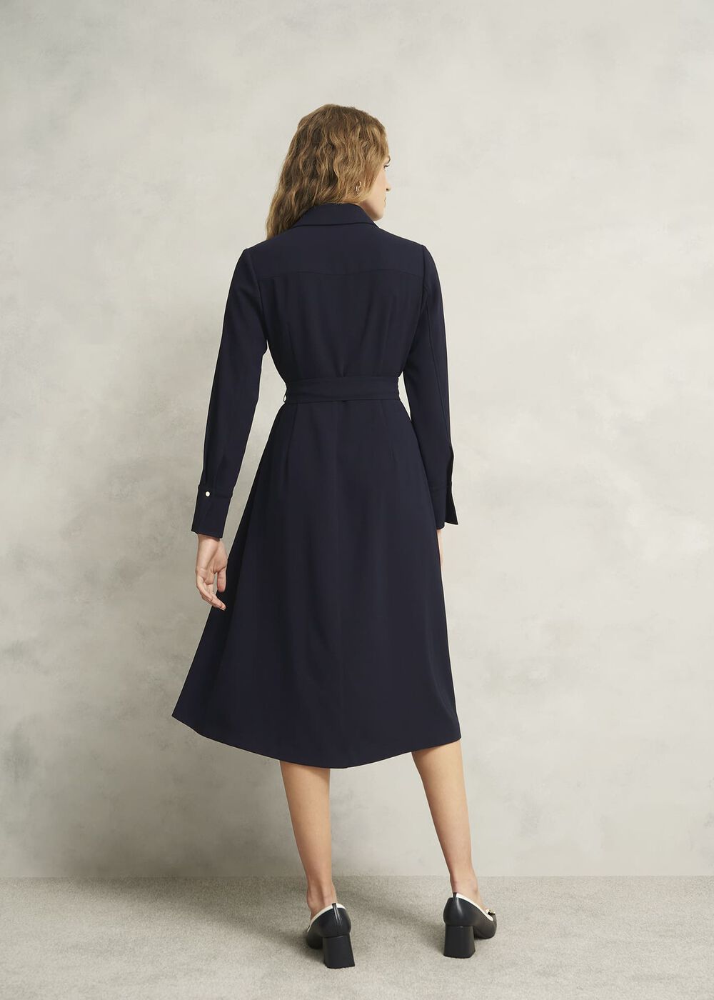 Myla Dress, Navy, hi-res