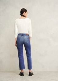 Shea Straight Jeans, Mid Wash, hi-res