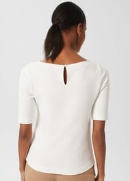 Nyla Top, Ivory, hi-res