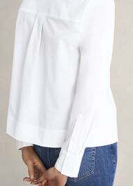 Andie Shirt, White, hi-res