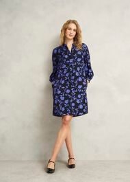 Valeria Dress, Navy Twilight, hi-res