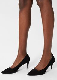 Amy Court Shoes, Black, hi-res