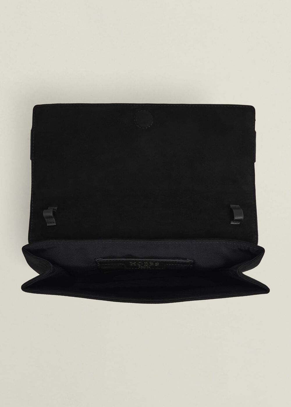 Renata Bow Clutch, Black, hi-res