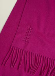 Emery Wool Scarf, Deep Rose Pink, hi-res