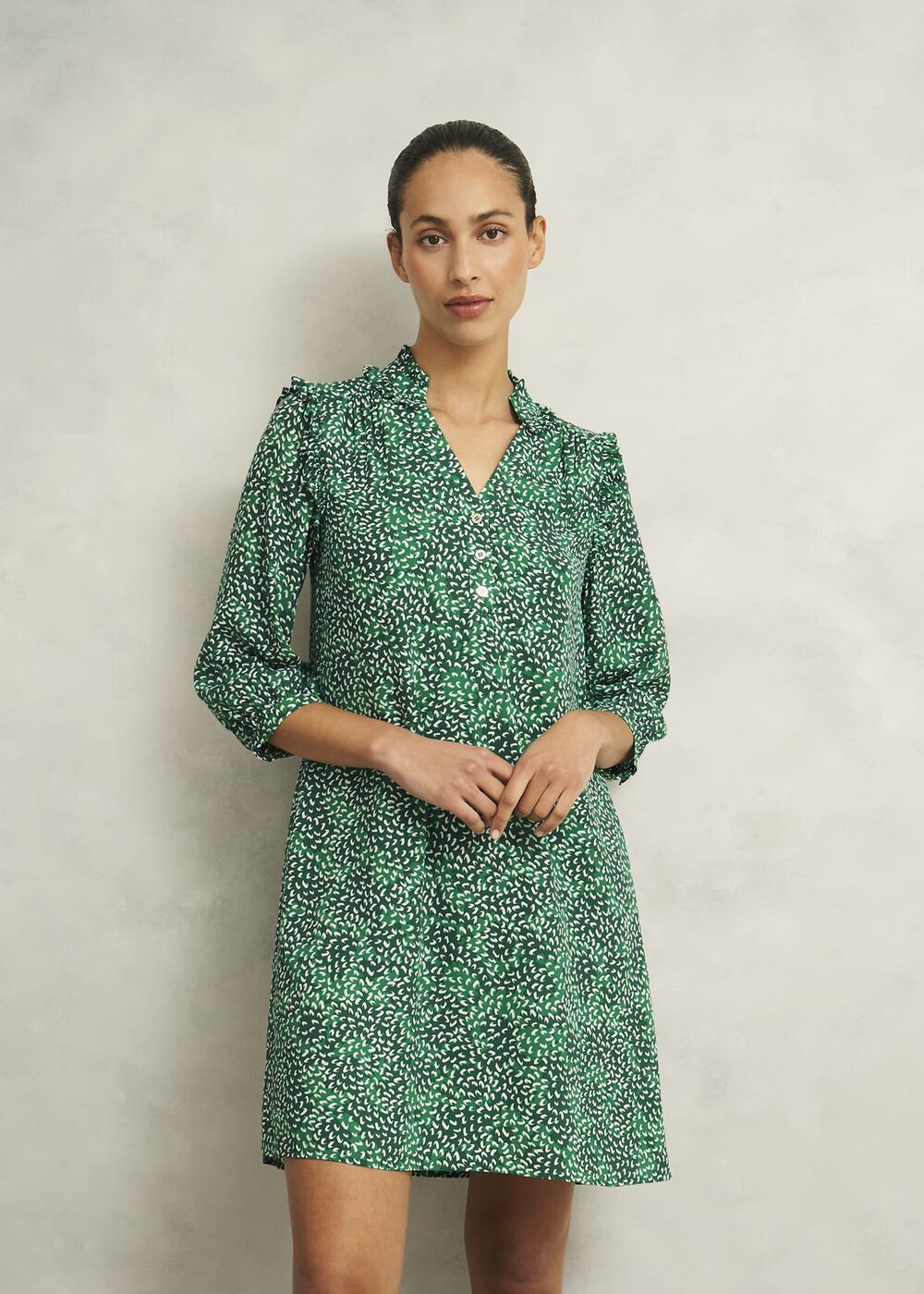 Laurel Dress, Cilantro Green, hi-res