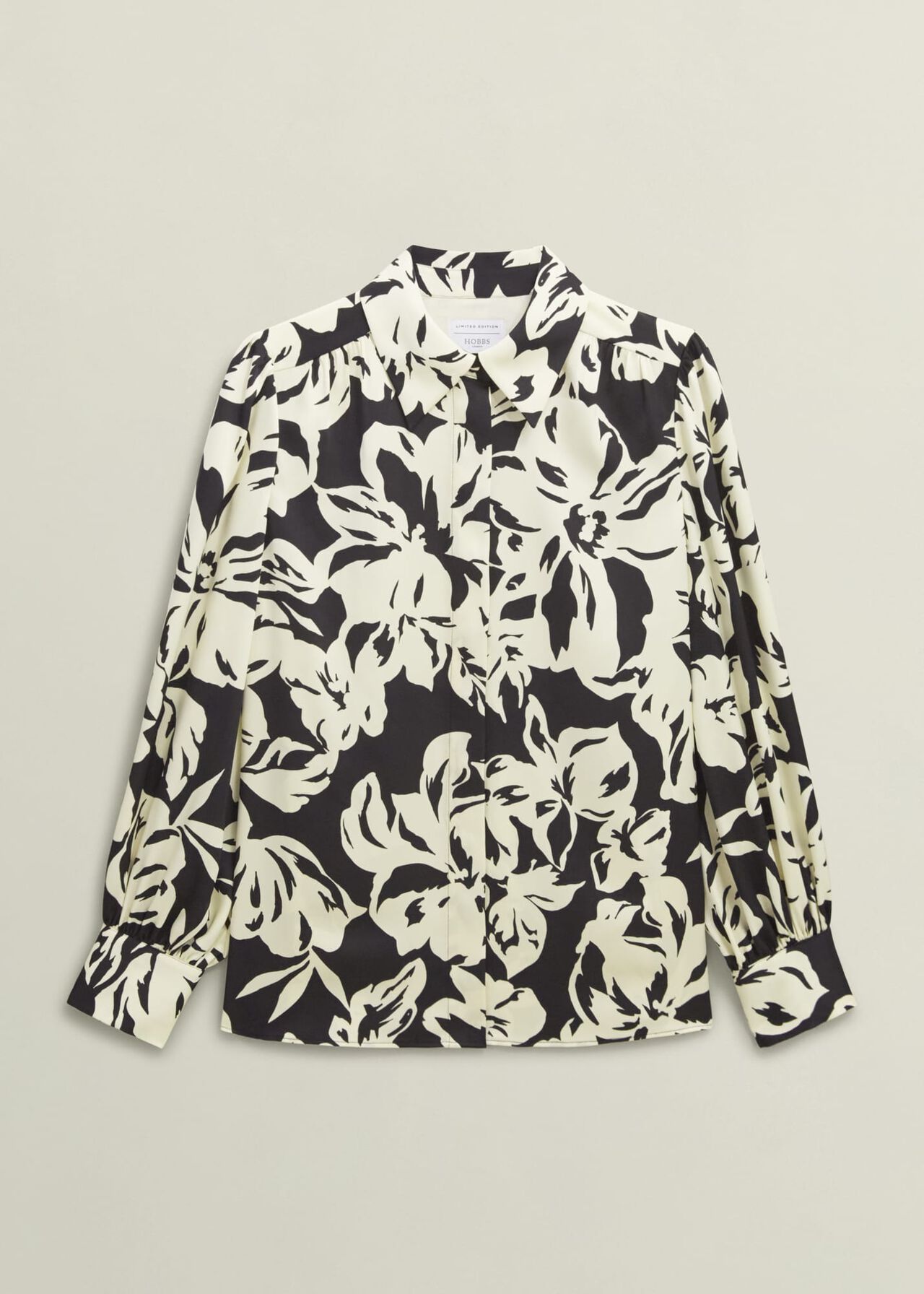 Askham Shirt, Black Cream, hi-res