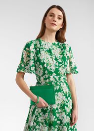 Lundy Wristlet, Cilantro Green, hi-res