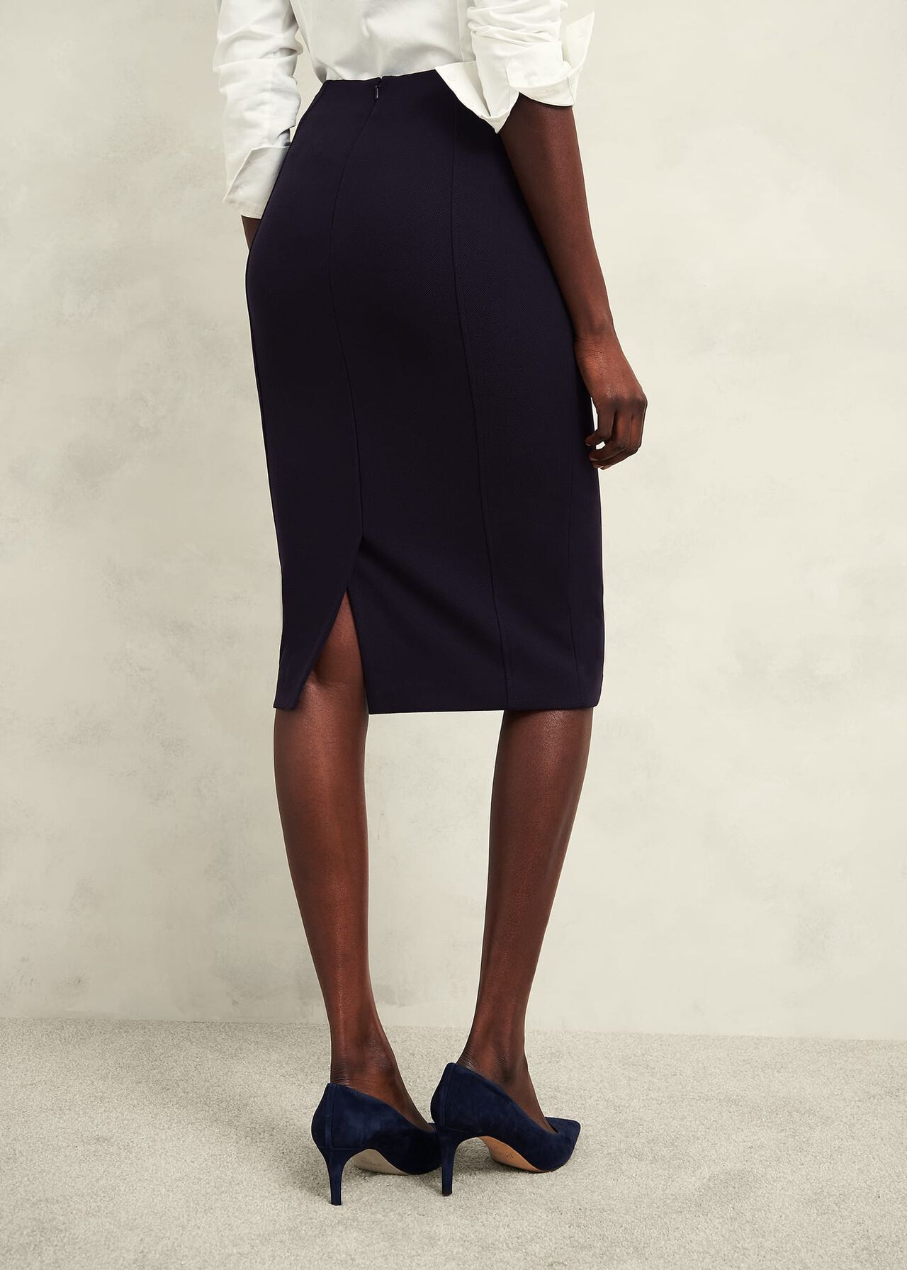 Aly Skirt, Navy, hi-res