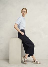 Kimmi Crop Pants, Navy, hi-res