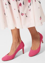 Lizzie Pumps, Bright Pink, hi-res