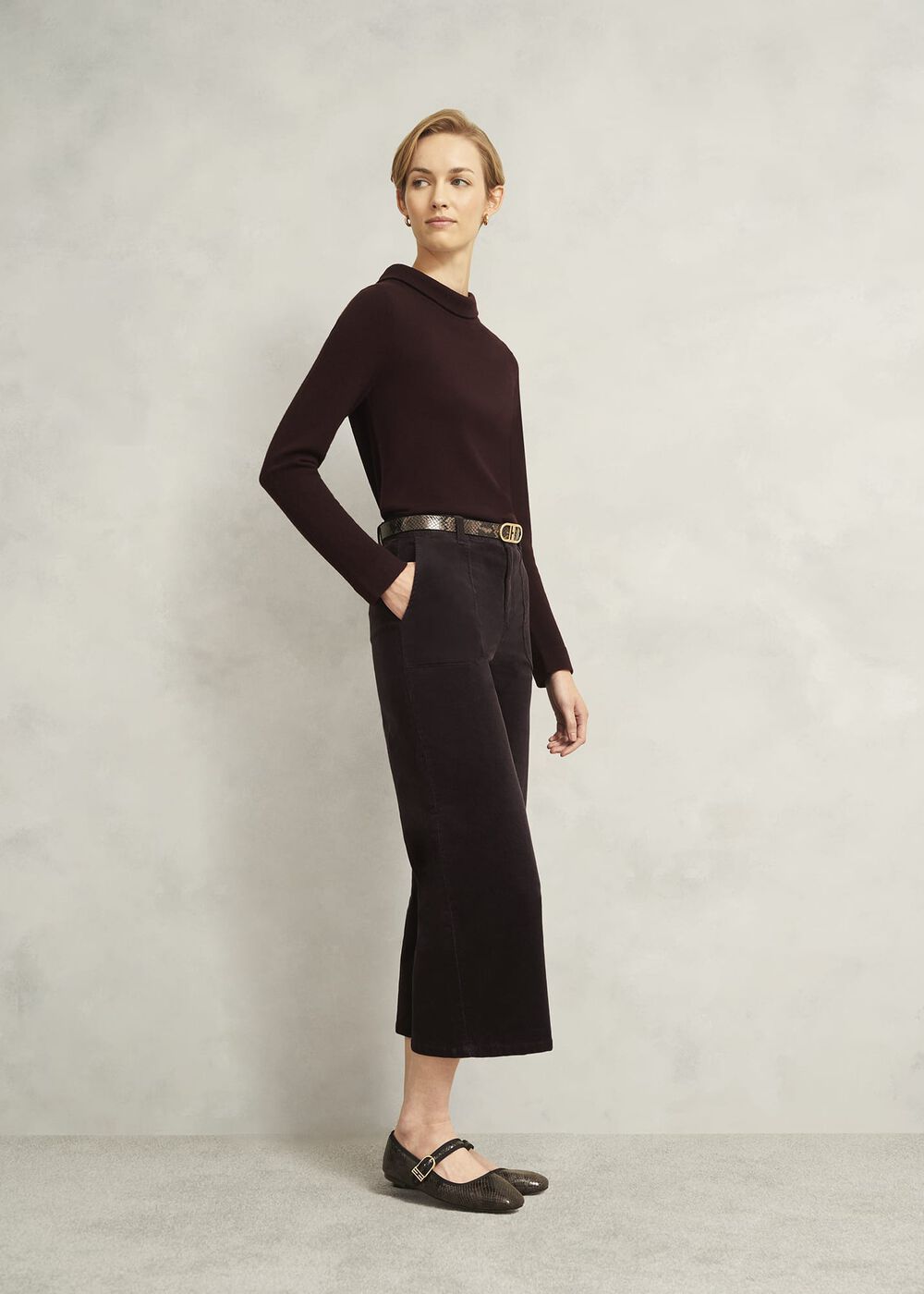 Kendall Pants, Deep Brown, hi-res