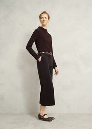 Kendall Pants, Deep Brown, hi-res