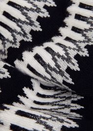 Greta Lurex Jumper With Cashmere, Black Multi, hi-res